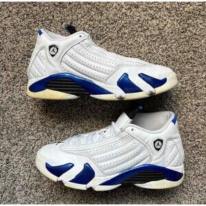 Nike Air Jordan 14 Retro Hyper Royal Size 7 Youth (Size 8.5 Women's)